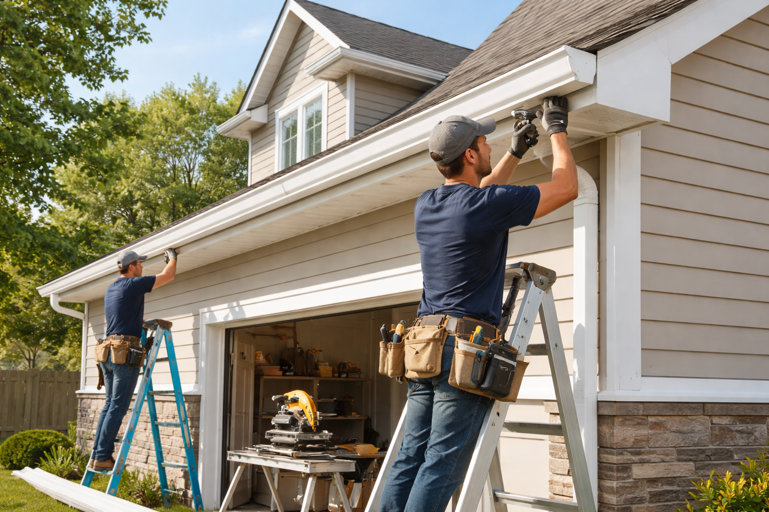 Installing Gutters on a Minnesota Home